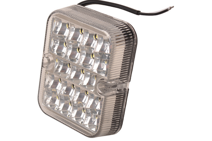 Cantonal Achteruitrijlamp - 100x80x28 mm - LED