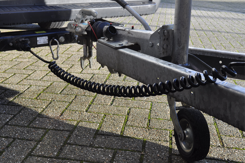 Cantonal Adapter spiraalkabel 7 aderig met 13-polige stekker & 7-polige stekker - 90 tot 250 cm