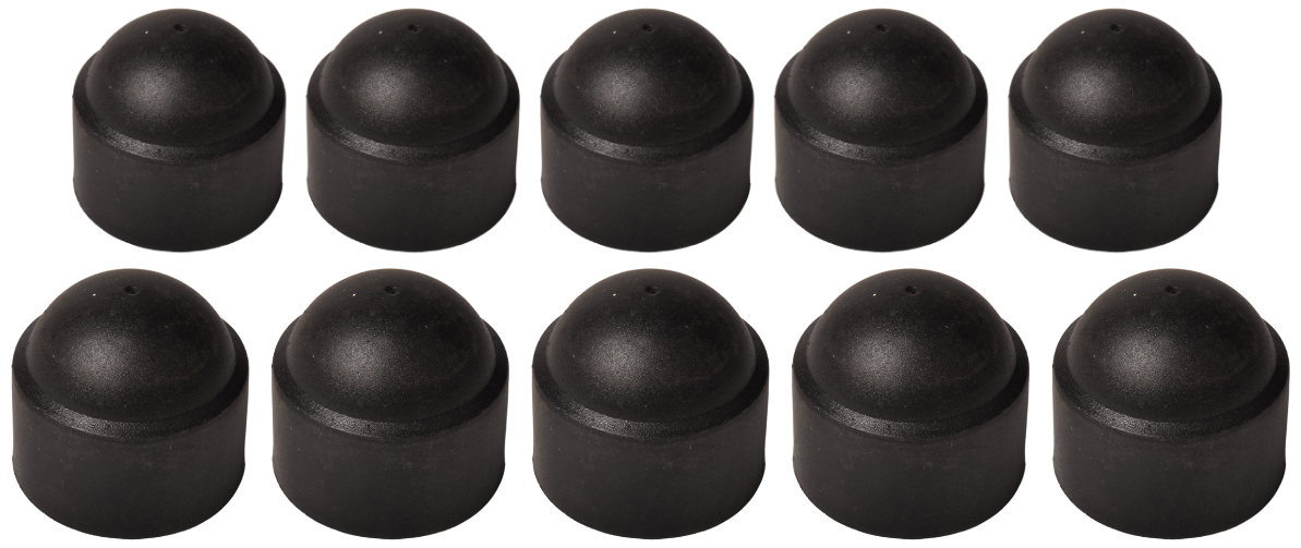Cantonal Afdekkap moer M6 - 10 stuks