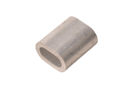 Cantonal Aluminium klemkous voor 3 mm staaldraad