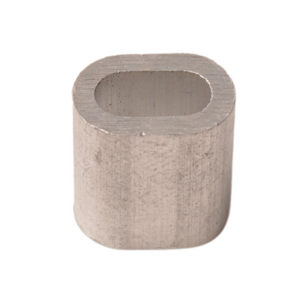 Cantonal Aluminium klemkous voor 3 mm staaldraad
