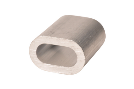 Cantonal Aluminium klemkous voor 6 mm staaldraad