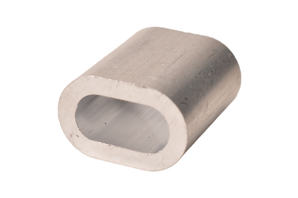 Cantonal Aluminium klemkous voor 8 mm staaldraad