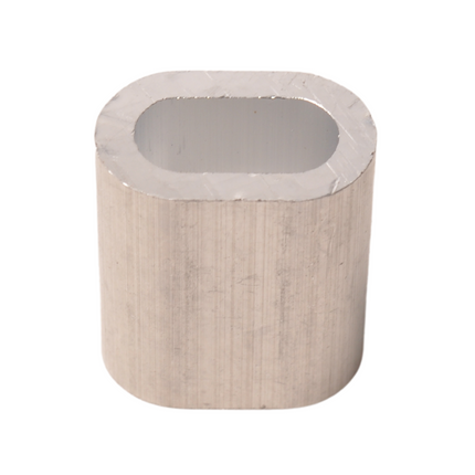 Cantonal Aluminium klemkous voor 8 mm staaldraad