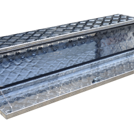 Cantonal Aluminium traanplaat disselkist - 1250x250x250 mm