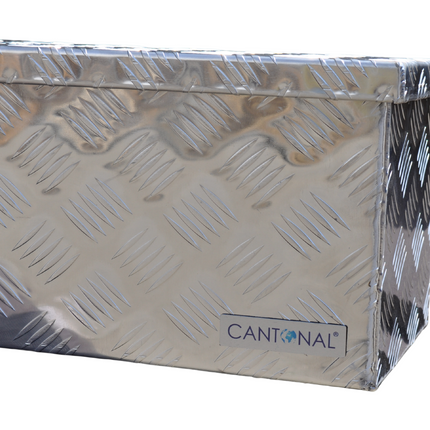Cantonal Aluminium traanplaat disselkist - 1250x250x250 mm