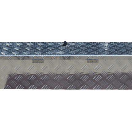 Cantonal Aluminium traanplaat disselkist - 1250x250x250 mm