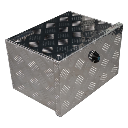 Cantonal Aluminium traanplaat disselkist - 400x240x300 mm