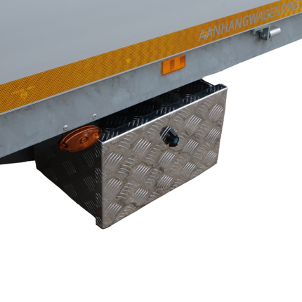 Cantonal Aluminium traanplaat disselkist - 400x240x300 mm