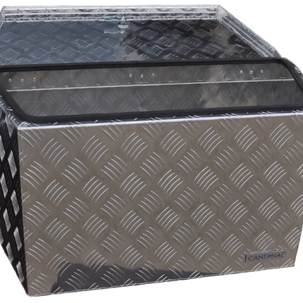 Cantonal Aluminium traanplaat disselkist 760x380x400 mm