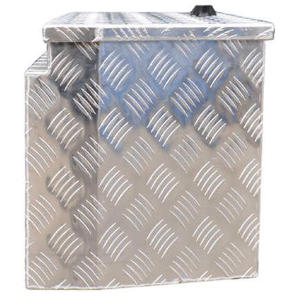 Cantonal Aluminium traanplaat disselkist 760x380x400 mm