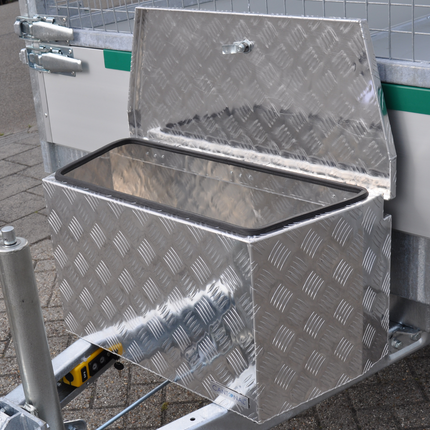 Cantonal Aluminium traanplaat disselkist 760x380x400 mm