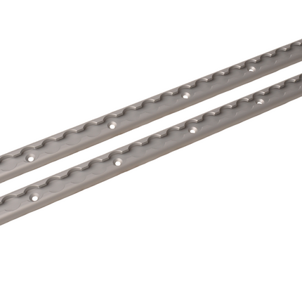 Cantonal Aluminium vliegtuigrail set - 60 cm lengte - 30 mm breed - 500 kg breeklast - 2 stuks