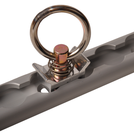 Cantonal Aluminium vliegtuigrail set - 60 cm lengte - 30 mm breed - 500 kg breeklast - 2 stuks
