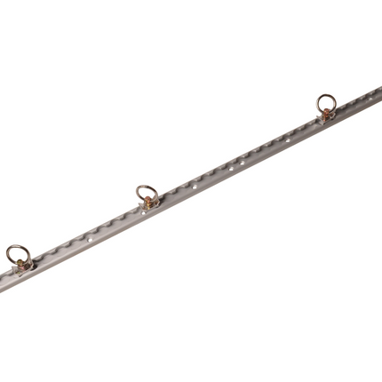 Cantonal Aluminium vliegtuigrail set - 60 cm lengte - 30 mm breed - 500 kg breeklast - 2 stuks