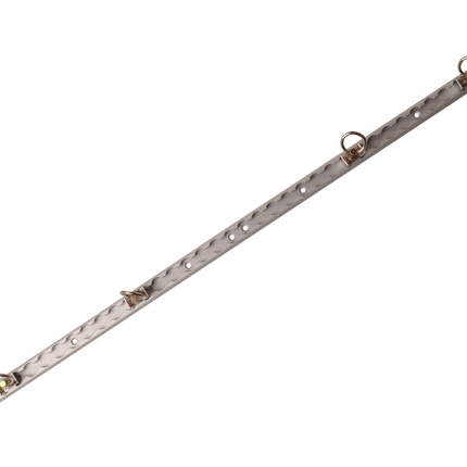 Cantonal Aluminium vliegtuigrail set - 60 cm lengte - 30 mm breed - 500 kg breeklast - 2 stuks
