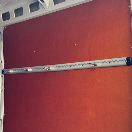 Cantonal Aluminium vliegtuigrail set - 60 cm lengte - 45 mm breed - 500 kg breeklast - 2 stuks