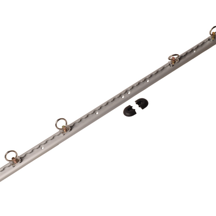 Cantonal Aluminium vliegtuigrail set - 60 cm lengte - 45 mm breed - 500 kg breeklast - 2 stuks