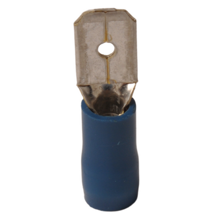 Cantonal AMP stekker 6,3x0,8 mannetje (10 stuks)