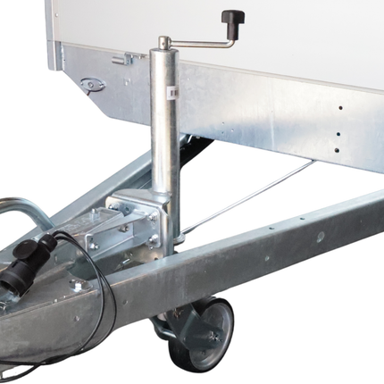 Cantonal Automatisch opklapbaar neuswiel - 60 mm - draagvermogen: 500 kg