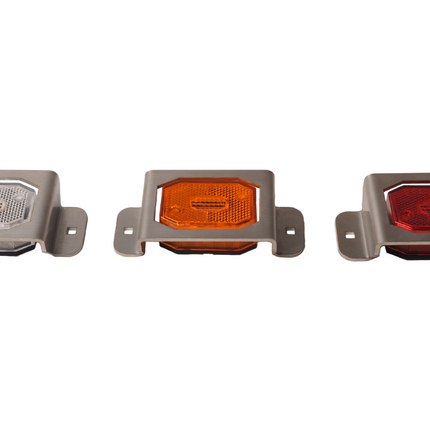 Cantonal Beschermrek Aspöck Flexipoint - Geschikt voor Flexipoint achterlichten - RVS - 130x64x27 mm
