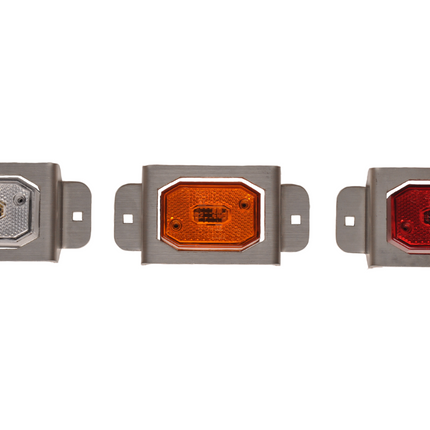 Cantonal Beschermrek Aspöck Flexipoint - Geschikt voor Flexipoint achterlichten - RVS - 130x64x27 mm
