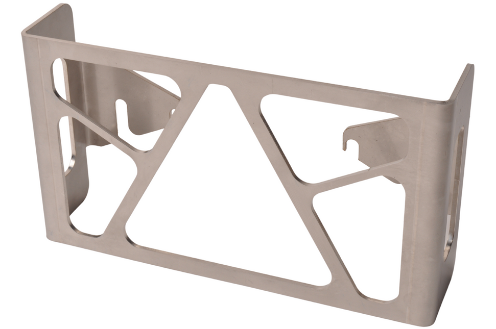 Cantonal Beschermrek Aspock Multipoint 5 met vrije driehoek 245x140x65 mm - RVS materiaal