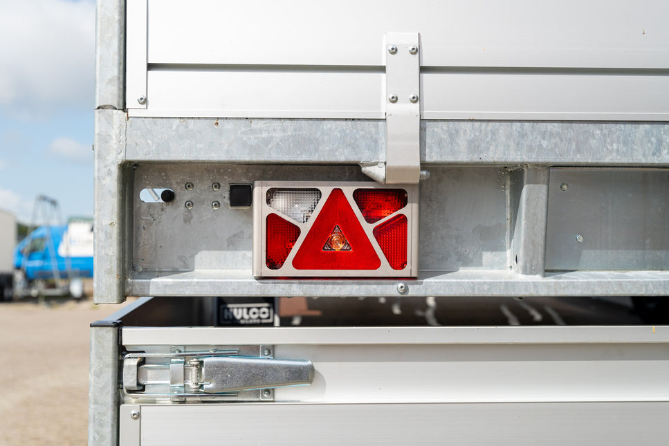 Cantonal Beschermrek Aspock Multipoint 5 met vrije driehoek 245x140x65 mm - RVS materiaal