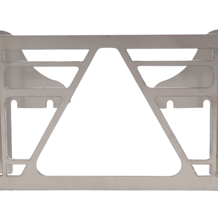 Cantonal Beschermrek Multiled 4 - 253x141x63,7 mm - met vrije driehoek - RVS materiaal
