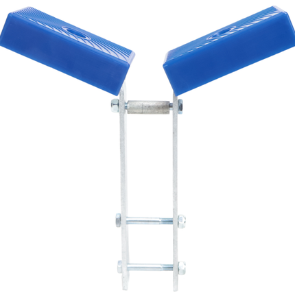 Cantonal Bootvangmuil / boegsteun met houder voor koker 60×60 mm