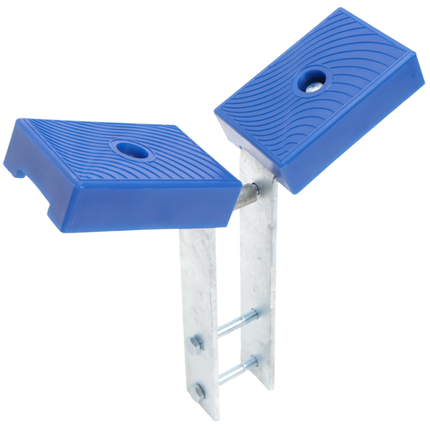 Cantonal Bootvangmuil / boegsteun met houder voor koker 60×60 mm
