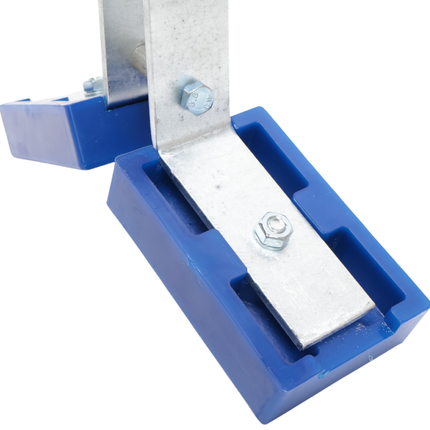 Cantonal Bootvangmuil / boegsteun met houder voor koker 60×60 mm