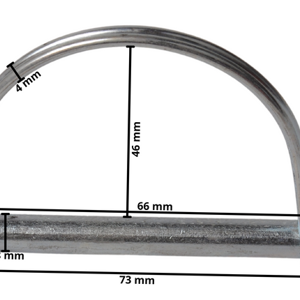 Cantonal Borgpen - pen diameter 8 mm - lengte 73 mm
