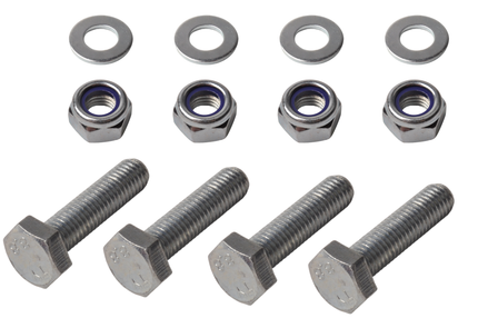 Cantonal Bout set M10x40 mm - geschikt voor kantelbare steunpoot