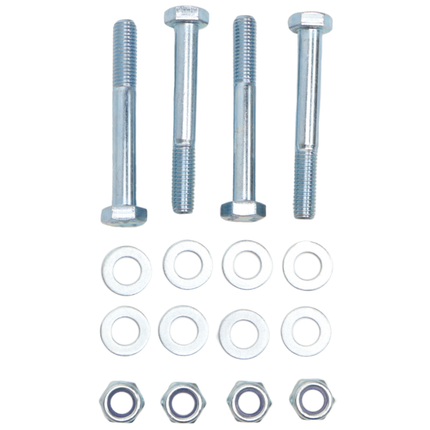Cantonal Bout set M12x90 mm - geschikt voor Schlegl ongeremde as