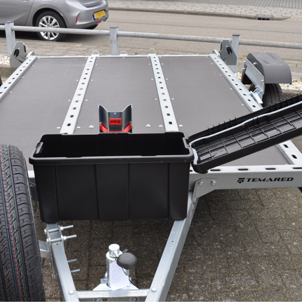 Cantonal Bovenbouw disselbak - 550x250x295 mm van kunststof materiaal met T-sluiting