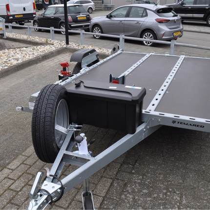Cantonal Bovenbouw disselbak - 550x250x295 mm van kunststof materiaal met T-sluiting