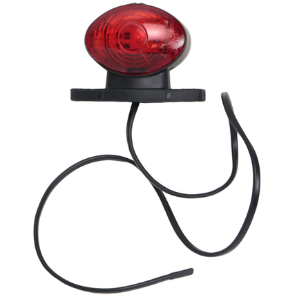 Cantonal Breedtelicht halfrond LED links/rechts 12 volt