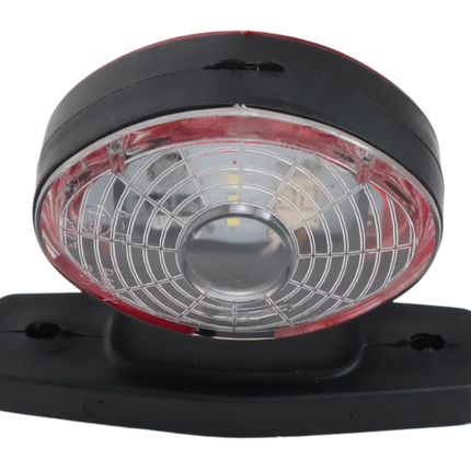 Cantonal Breedtelicht halfrond LED links/rechts 12 volt