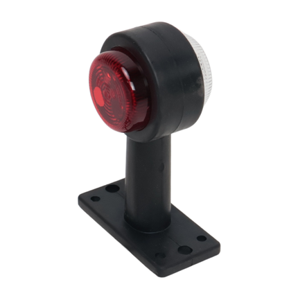 Cantonal Breedtelicht rood/wit LED 12-24v