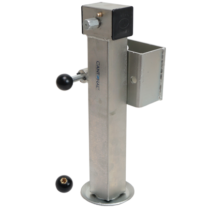 Cantonal Cantonal kantelbaar en uitdraaibare steunpoot 1300 kg - Flensafstand: 85 mm (4-gats)