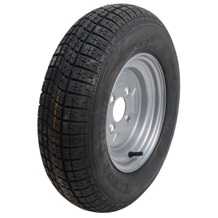 Cantonal Compleet aanhanger wiel - 145-10 - steekmaat: 4x100 - draagvermogen: 325 kg - naafdiameter: 60 mm - 6PR