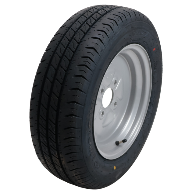 Cantonal Compleet aanhanger wiel - 155/70R12C - steekmaat: 4x100 - draagvermogen: 450 kg - naafdiameter: 60 mm