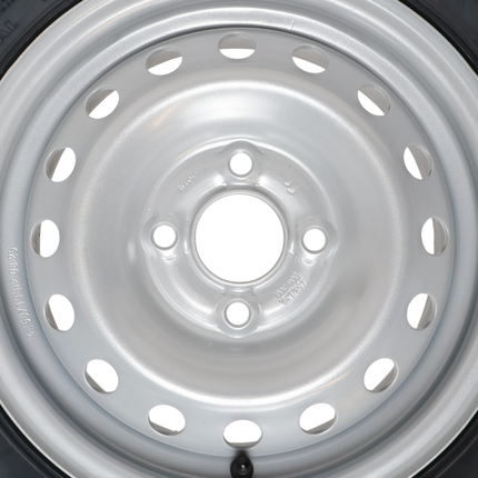 Cantonal Compleet aanhanger wiel - 175R13C - steekmaat: 4x100 - draagvermogen: 650 kg - naafdiameter: 57 mm