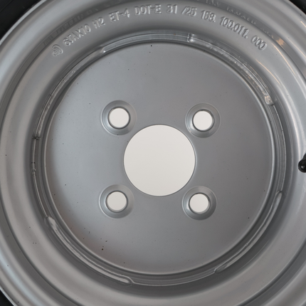 Cantonal Compleet aanhanger wiel - 18x8.00-10 / 195/50 B10 - steekmaat: 4x100 - draagvermogen: 750 kg - naafdiameter: 60 mm - 10PR