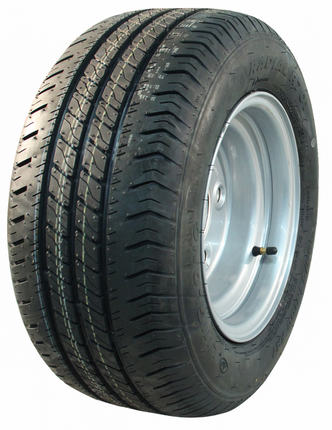 Cantonal Compleet aanhanger wiel - 205/50B10 - steekmaat: 5x140 - draagvermogen: 710 kg - naafdiameter: 94 mm - 10PR
