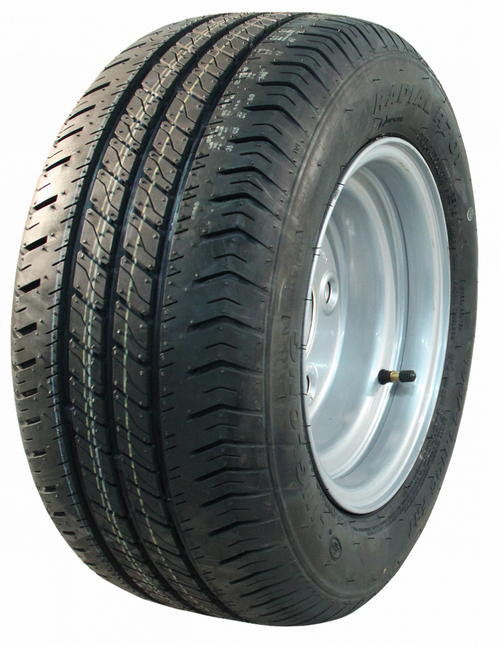 Cantonal Compleet aanhanger wiel - 205/50B10 - steekmaat: 5x140 - draagvermogen: 710 kg - naafdiameter: 94 mm - 10PR