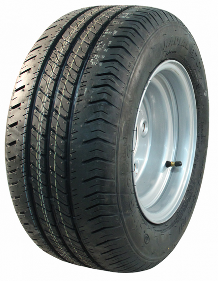Cantonal Compleet aanhanger wiel - 205/50B10 - steekmaat: 5x140 - draagvermogen: 710 kg - naafdiameter: 94 mm - 10PR