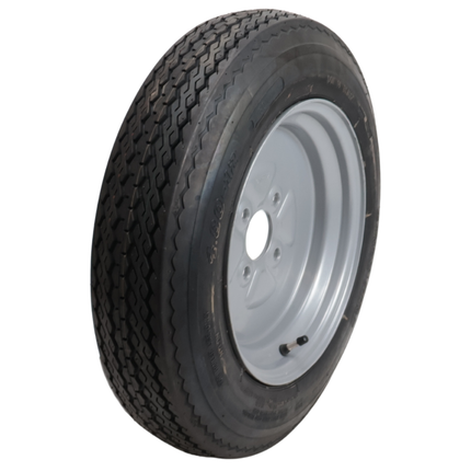 Cantonal Compleet aanhanger wiel - 4.80-12 - steekmaat: 4x100 - draagvermogen: 450 kg - naafdiameter: 60 mm - 6PR