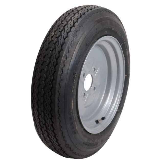 Cantonal Compleet aanhanger wiel - 4.80-12 - steekmaat: 4x100 - draagvermogen: 450 kg - naafdiameter: 60 mm - 6PR